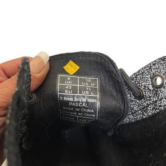 Dr. Martens 1460 PASCAL LEATHER SPLATTER PRINT BOOTS Men’s Size 10 - Picture 7 of 8